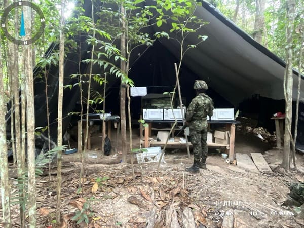 Megalaboratorio de cocaína del ELN destruido en Tibú