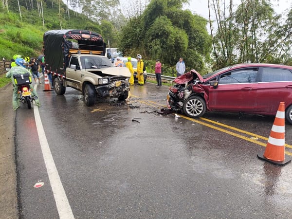 Atención- Accidente en vía Lebrija- Barrancabermeja