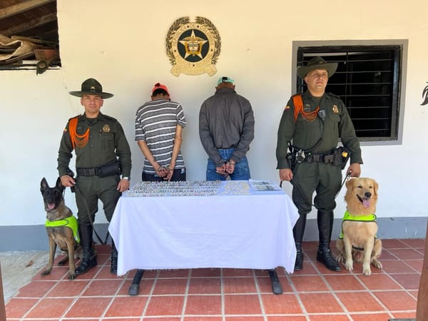 Incautan 400 dosis de estupefacientes en parque de Bucaramanga