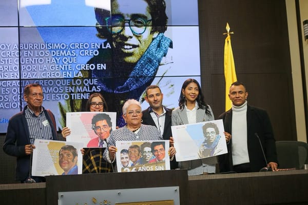 Con un proyecto de ley Congreso propone rendirle homenaje a la memoria de Jaime Garzón