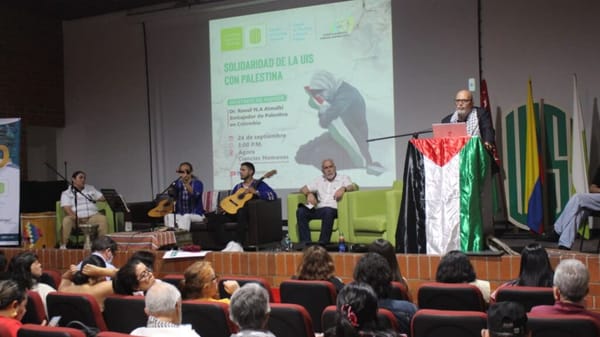 UIS abrió espacio de reflexión y solidaridad con Palestina