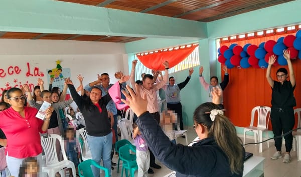 Jornada pedagógica y de sensibilización en Onzaga (S)