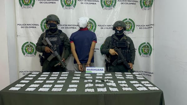 Capturados en Bucaramanga por tráfico de estupefacientes