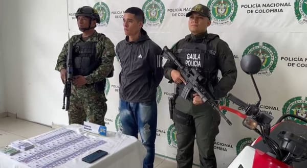 Detenido extorsionista cuando recibía $30 millones en Bucaramanga