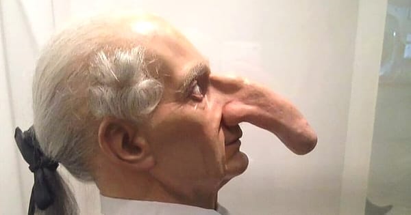 Thomas Wadhouse: la trágica historia del hombre con la nariz más larga del mundo