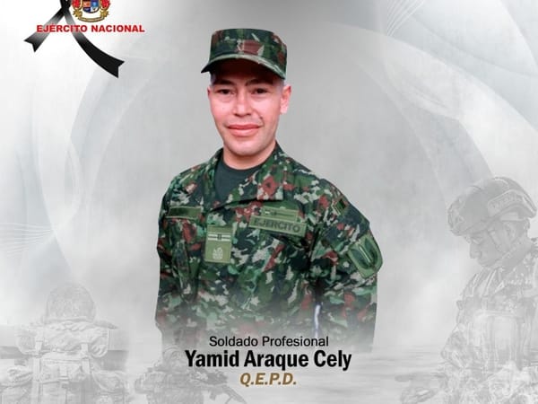 Soldado murió en combate contra el ELN en Norte de Santander