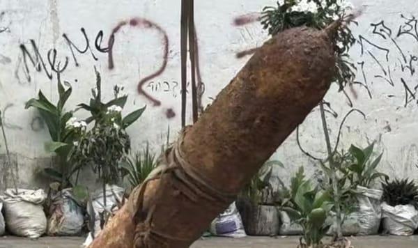 Pánico por emanaciones de gas en un cilindro abandonado en Bucaramanga
