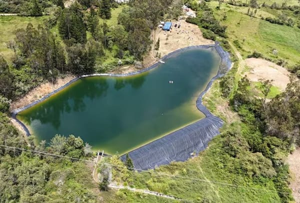 Entregado nuevo embalse de agua en Málaga para surtir del líquido la Provincia Garcia Rovira