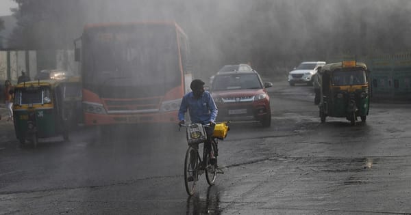 Niebla tóxica asfixia a ciudadanos de Nueva Delhi