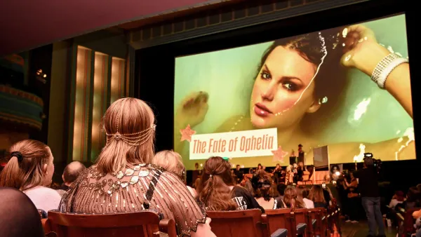 Taylor Swift sigue batiendo récords con su película “The Official Release Party of a Showgirl”