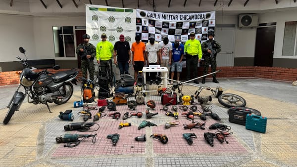 Desarticulada peligrosa red de hurtos a fincas en Santander 'Los Tiburones'