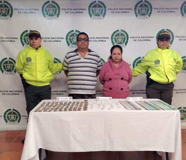 En flagrancia cogieron a dos integrantes de los 'San Rafa'