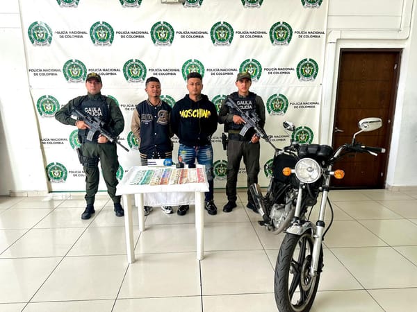 Cayeron "Coste" y "Tatoo", tras extorsionar a una funcionaria de la Rama Judicial de Bucaramanga
