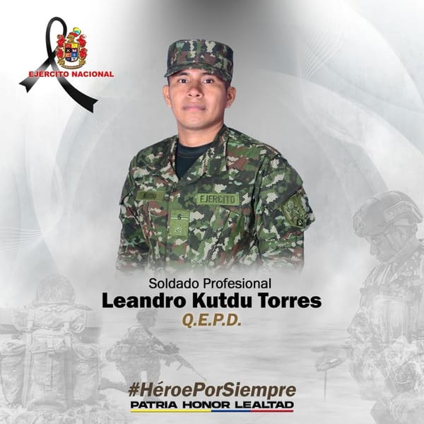 Hallan sin vida a soldado que cayó al río Cimitarra tras ataque del Clan del Golfo