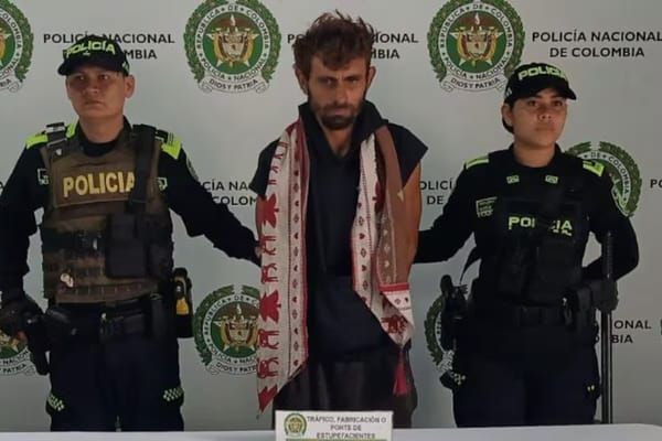 Con más de 100 dosis de cocaína fue capturado un hombre en Girón