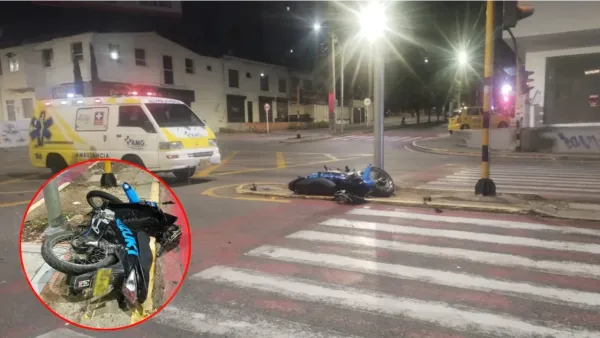 Motociclista de 19 años murió tras accidente en Bucaramanga