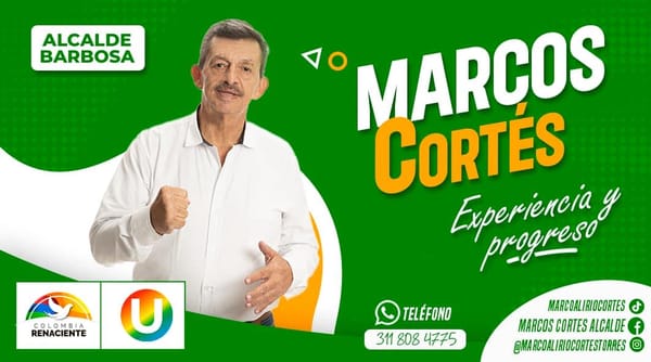 Marcos, no más Marcas: piden investigar al alcalde de Barbosa por violación de la ley Chao Marcas de Gobierno