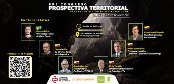 UIS prepara el Precongreso Prospectiva Territorial: a planear el futuro de Santander