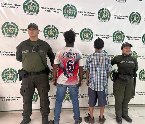 Capturan a dos hombres por grave daño ambiental en la vía Girón - Bucaramanga