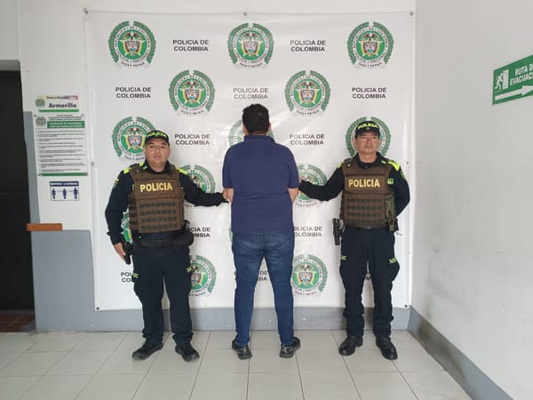 Capturan a hombre señalado por hurto en Santander