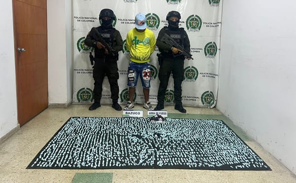 Policía desmantela punto caliente de droga y captura a "Mojón" en Bucaramanga