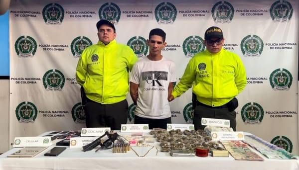 Capturan en Bucaramanga a 'Carne Molida', presunto sicario del Tren de Aragua y distribuidor de 'Los del Sur'