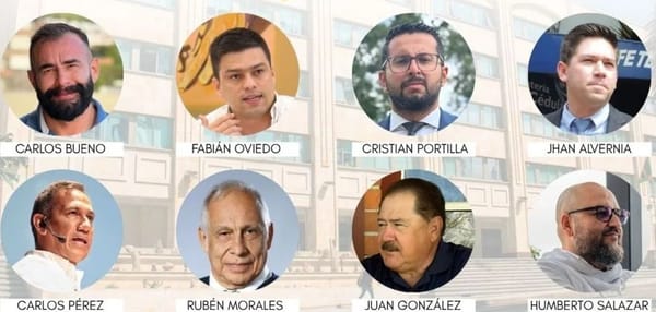 Son ocho los candidatos para la jornada electoral