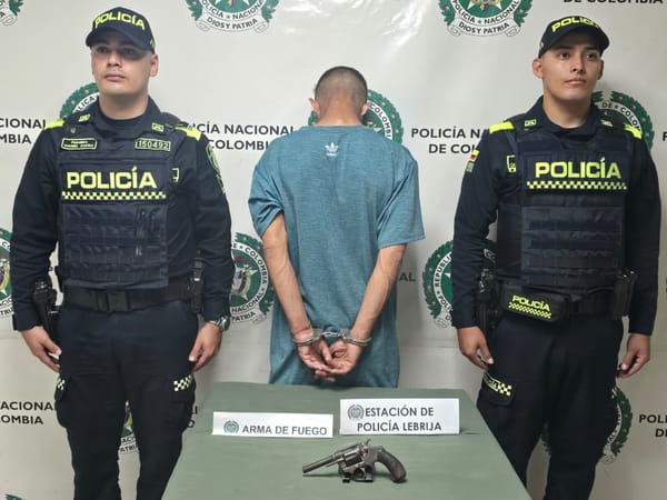 Yorleison, el extranjero capturado con arma de fuego en Lebrija