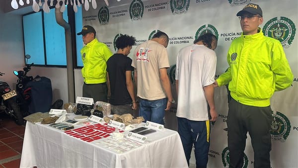 Golpe al microtráfico en Piedecuesta: Capturan a tres hombres e incautan gran cantidad de estupefacientes