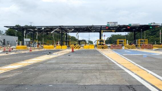 Habilitan paso vehicular con restricciones en el peaje La Lizama