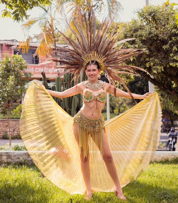Valeria Suescun representa a Santander en Villeta