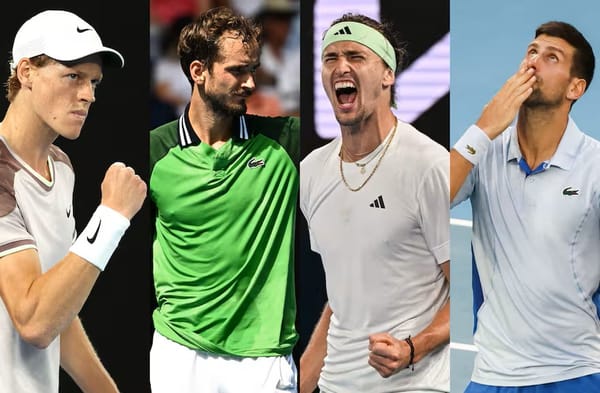 Se juegan las semifinales del primer Gran Slam 2026