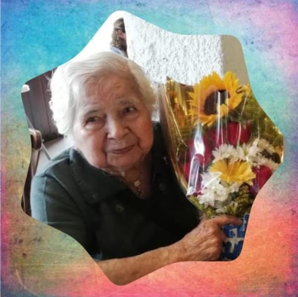 Conmemoración sexto aniversario María Cecilia Medina de Mantilla
