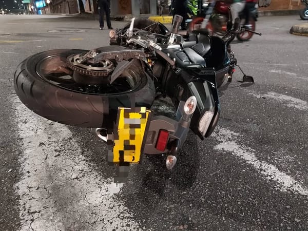 Falleció un hombre víctima de accidente ‘silencioso’ en moto