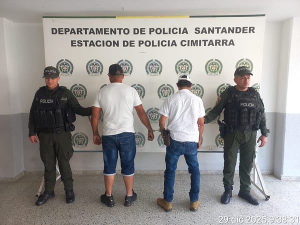 Plan Cazador deja cuatro capturados en Cimitarra y Landázuri