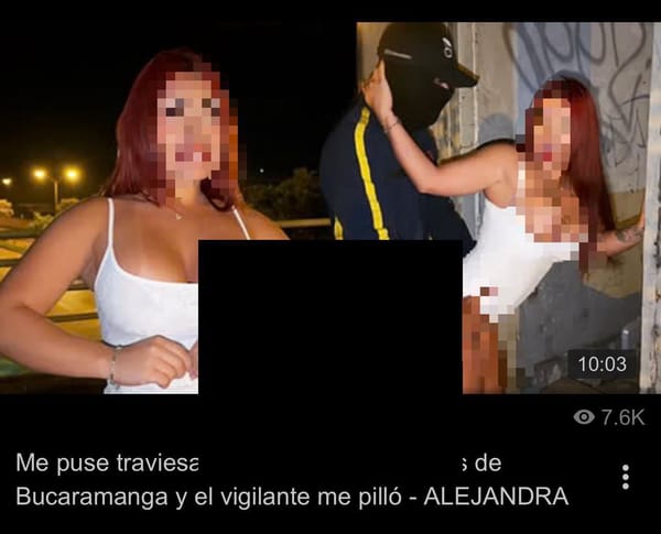 Estación de Metrolínea terminó convertida en un set para película pornográfica