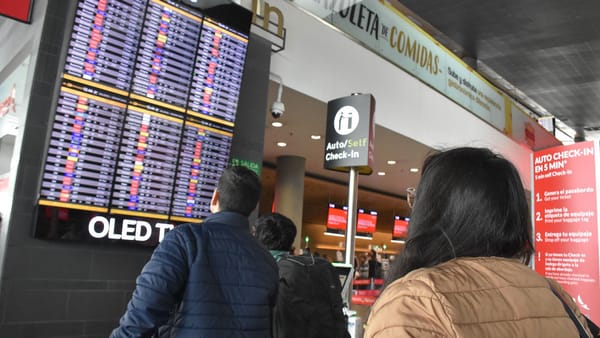 En enero de 2026 el transporte de pasajeros por terminales aéreos aumentó en 15%