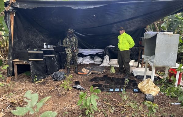 Golpe al narcotráfico en el sur del Cesar contra las finanzas del ELN