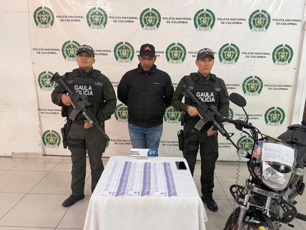 Capturan en Bucaramanga a presunto extorsionista que exigía dinero por devolver una motocicleta