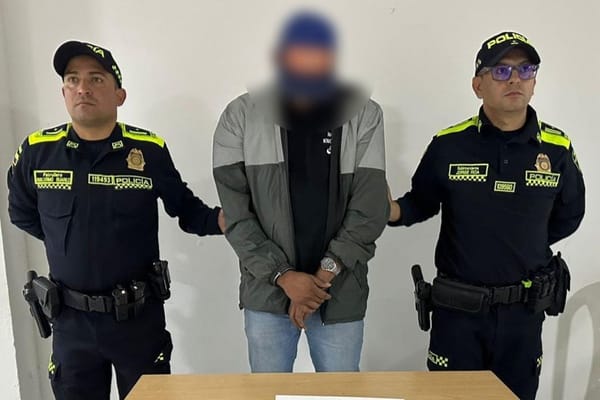 Capturado presunto homicida vinculado a banda criminal en Floridablanca
