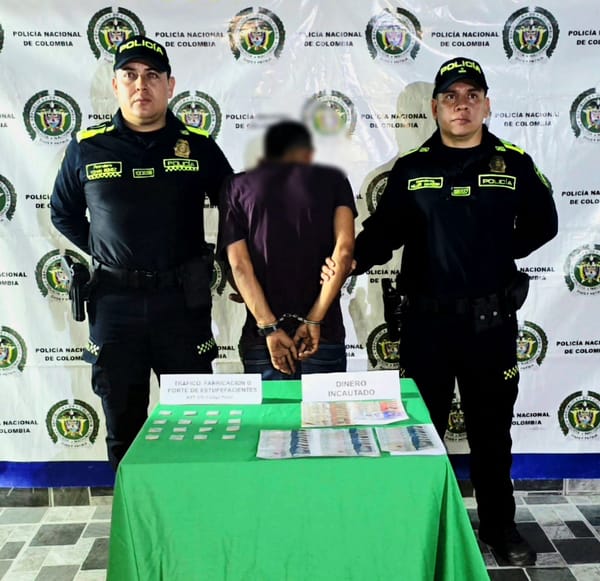 Capturan a hombre por presunto microtráfico en El Playón