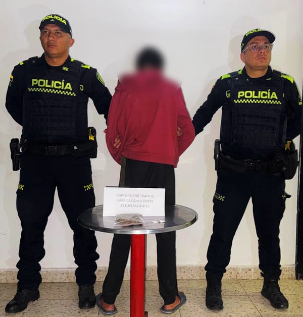 Capturado con más de 78 dosis de estupefacientes en Rionegro