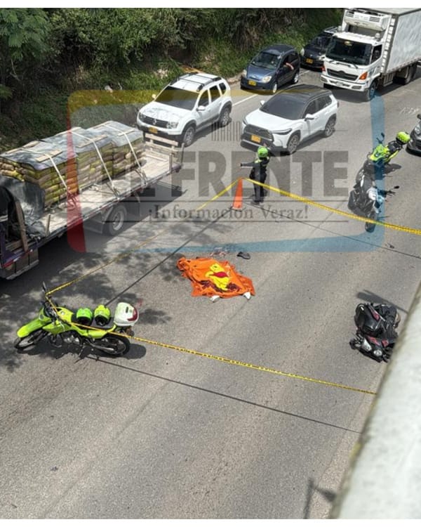 VIDEO. Fatal accidente dejó joven fallecida en la autopista Floridablanca - Piedecuesta
