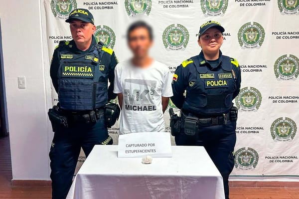 Capturado hombre por tráfico de estupefacientes en zona rural de Tienda Nueva