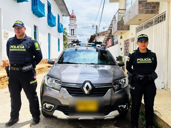 Vehículo hurtado en Barranquilla fue recuperado en Charalá