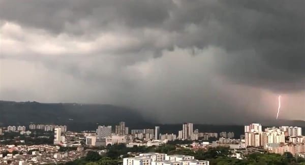 Fuertes lluvias causaron inundaciones el norte de Bucaramanga