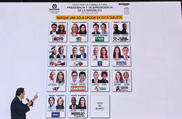 Tarjetón listo: así quedó organizado el “menú electoral” para las presidenciales