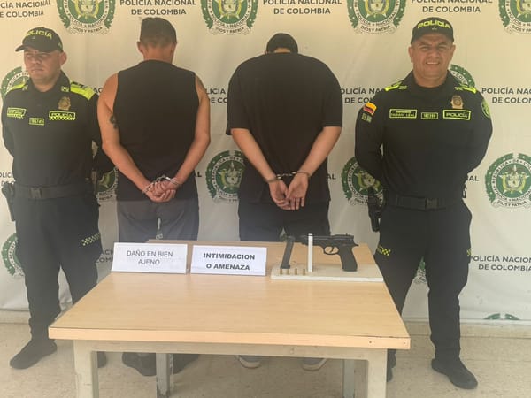 Se enfrentaron a tiros y cayeron presos
