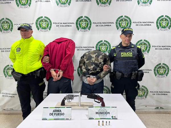 Alias 'Yeiko' y alias 'Huesos' estaban armados y les cayó la Policía