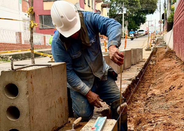 Por fin le metieron obras a los andenes de ‘La Ciudad Bonita’